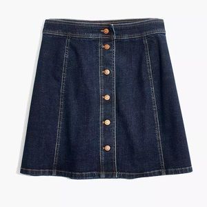 Madewell Denim Mini Skirt